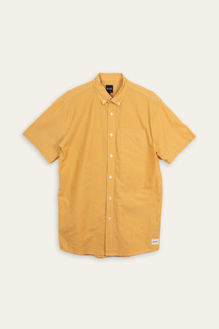 Mustard upcycled shirt