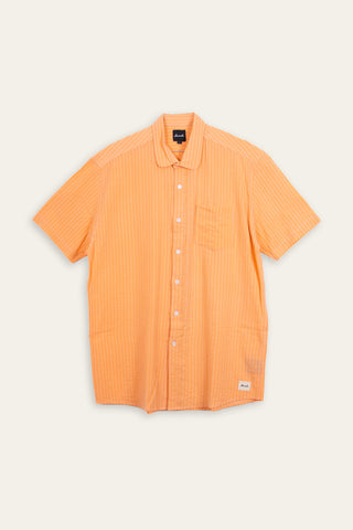 Clean orange upcycled shirt