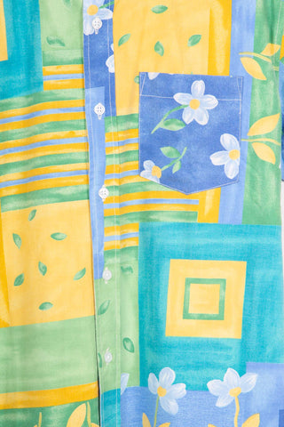 My garden upcycled shirt