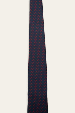 Dapper Navy recycled tie