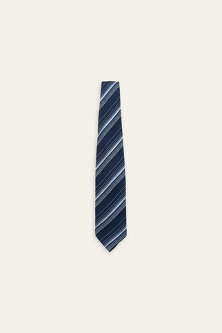 Classy stripes recycled tie