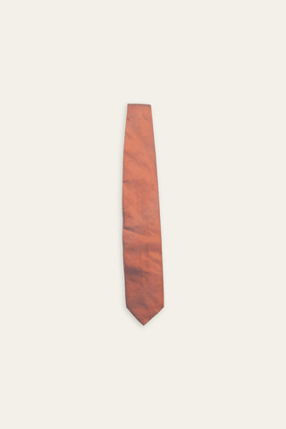Burnt Orange recycled tie