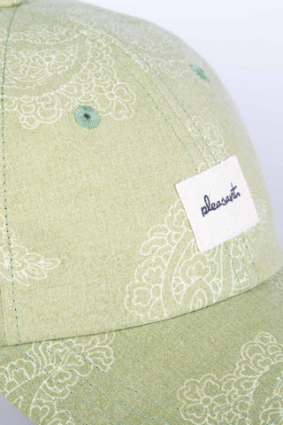 Subtle green upcycled cap