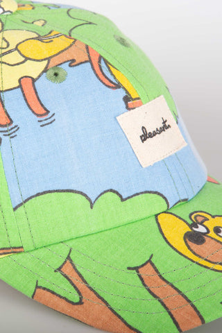 Bamse og kylling upcycled kids cap