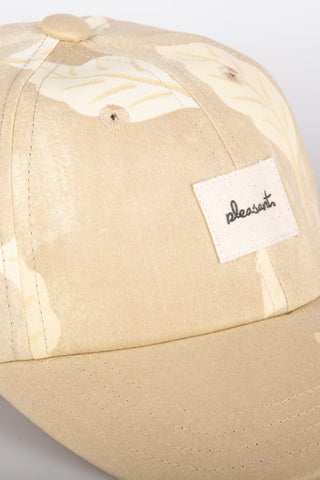 Charming beige upcycled kids cap