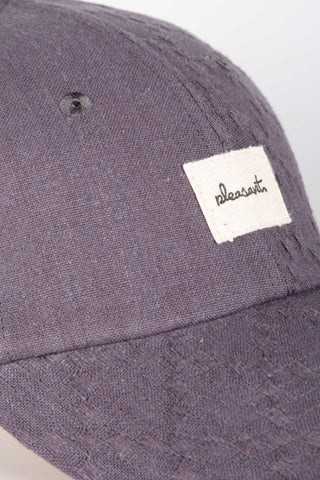 Lavender love patterned upcycled cap