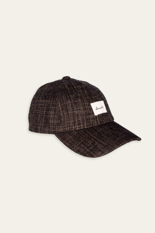 Raw bronze upcycled cap