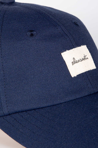 Classic navy upcycled cap