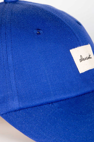 Pure cobalt upcycled cap