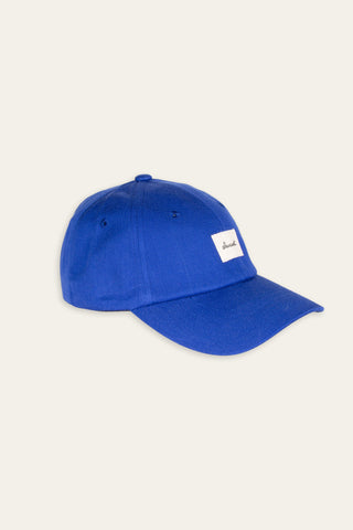 Pure cobalt upcycled cap