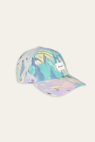 Jungle life upcycled cap