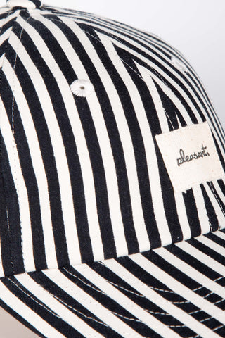 Crisp monochrome upcycled cap