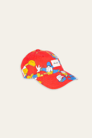 Donald the duck upcycled kids cap