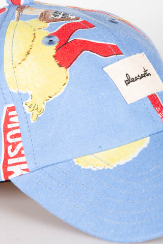 Bamse leopardshorts upcycled kids cap