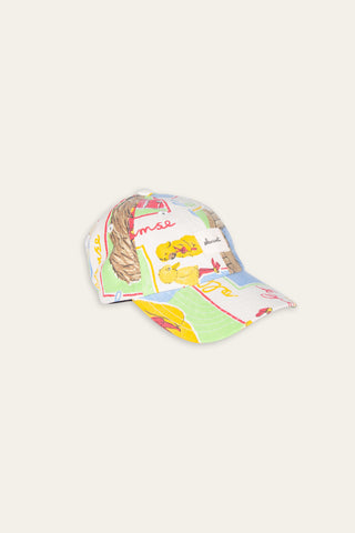 Bamse og kylling dag upcycled kids cap