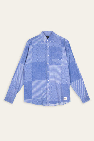 Blueprint upcycled shirt