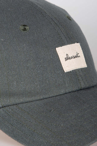 Marled grey upcycled cap