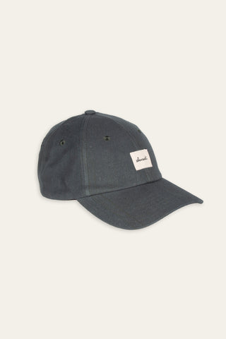 Marled grey upcycled cap