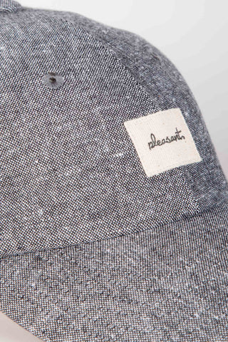 Speckled grey upcycled cap