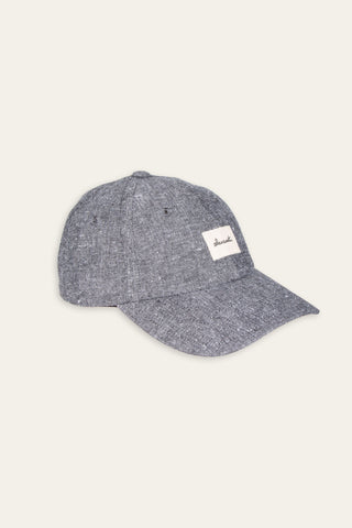 Speckled grey upcycled cap