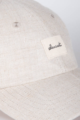 Polished beige upcycled cap