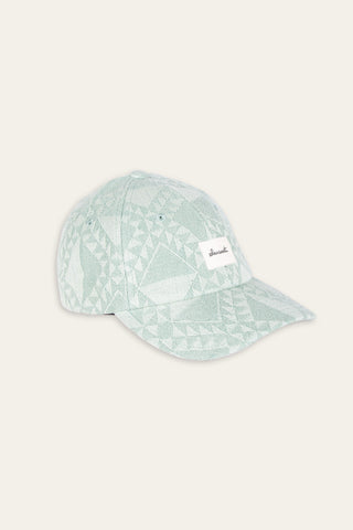 Faded mint upcycled cap