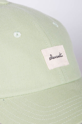Minimal green upcycled cap