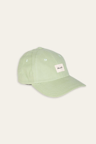 Minimal green upcycled cap