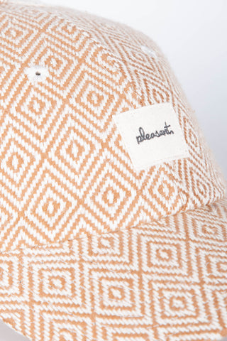 Wool blanket upcycled cap