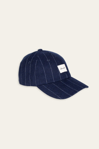 Timeless navy upcycled cap