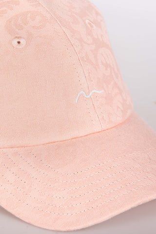 Hills waves peach upcycled cap