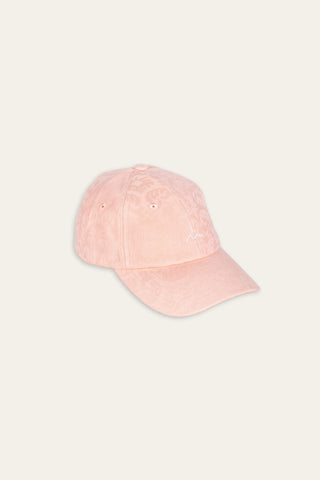 Hills waves peach upcycled cap