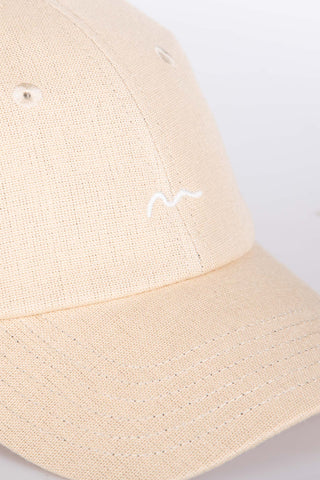 Hills waves beige upcycled cap
