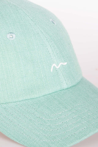 Hills waves mint upcycled cap