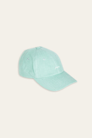 Hills waves mint upcycled cap