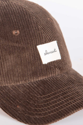 Rustic brown upcycled cap