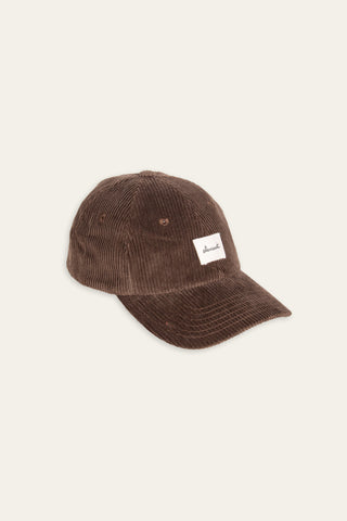 Rustic brown upcycled cap