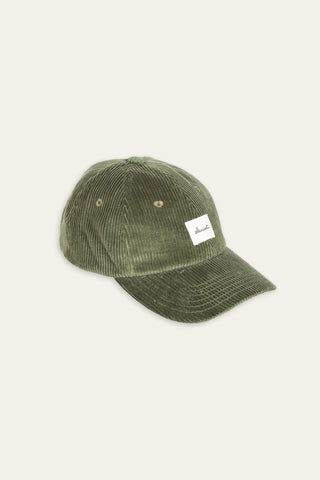 Refined olive upcycled cap