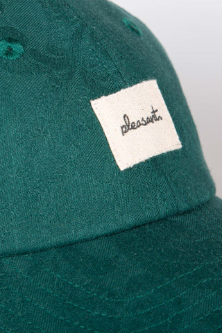Muted teal upcycled cap