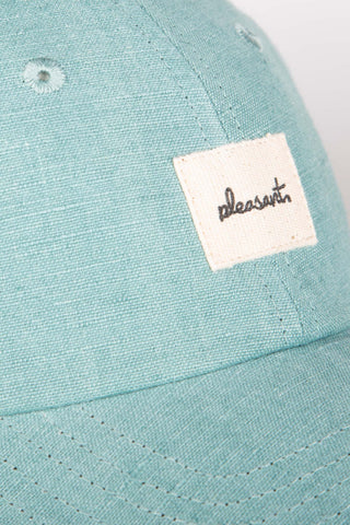Fresh teal upcycled cap