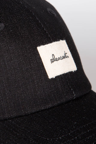 Black clean upcycled cap