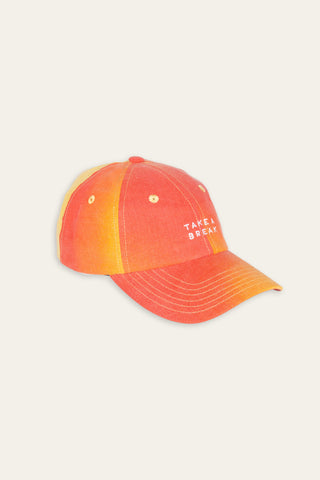 Take a break gradient upcycled cap