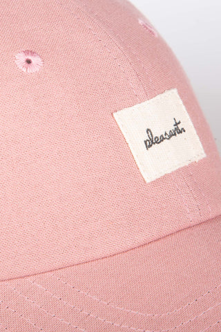 Muted rose upcycled cap