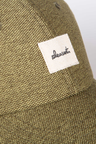 Raw brown upcycled cap