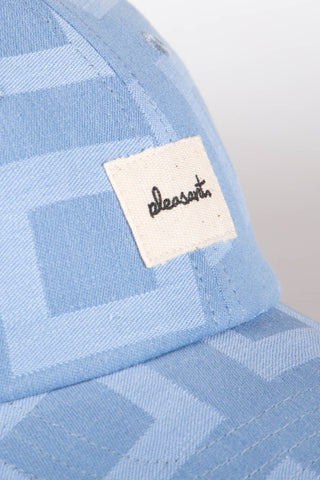 MoMa sky blue upcycled cap