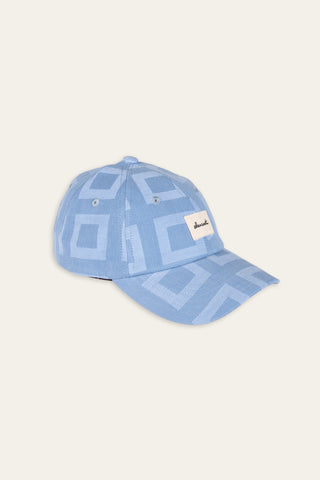MoMa sky blue upcycled cap
