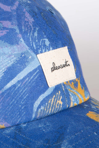 Full moons shooting stars upcycled cap
