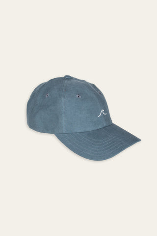 Wave dust blue upcycled cap