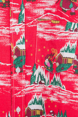 Snow for Christmas please upcycled shirt
