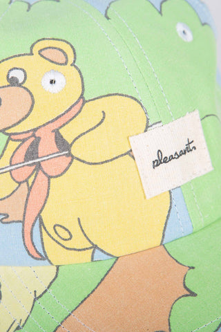 Bamse og kylling retro upcycled cap